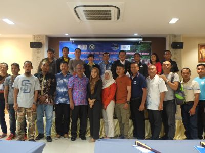 The signing ceremony of understanding (MOU) between Zhijindong Cave and Satun UNESCO Global Geopark