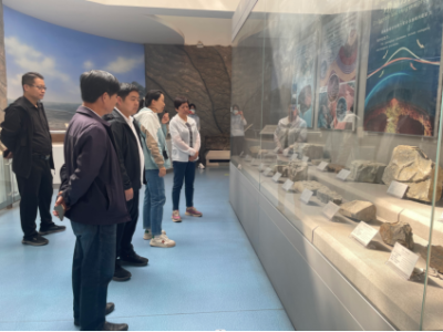The delegation from Zhijindong Cave Global Geopark went to Yanqing Gloabl Geopark in Beijing for an inspection and study